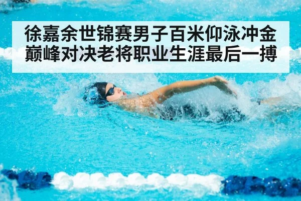 徐嘉余世锦赛男子百米仰泳冲金巅峰对决老将职业生涯最后一搏